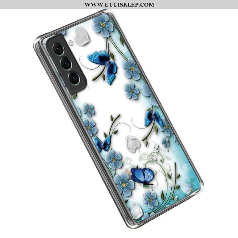 Futerały do Samsung Galaxy S23 Plus 5G Bezszwowi Kwiaty